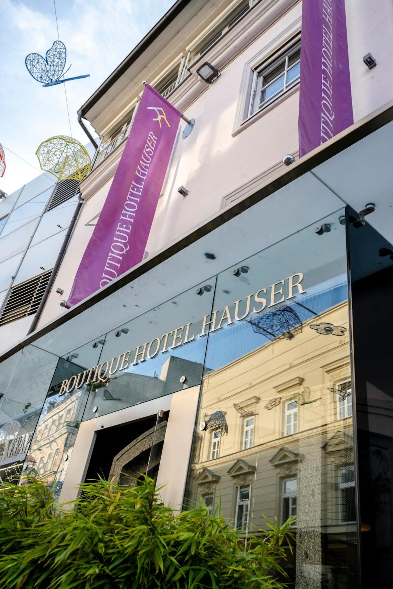 Boutique Hotel Hauser Wels Luaran gambar